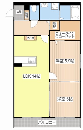 ハートフル・セレーネの物件間取画像